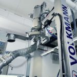 Volkmann PowTReX metal powder transfer system installation