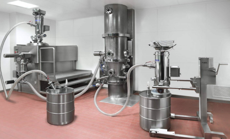 Volkmann pneumatic vacuum conveying system