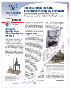 Volkmann Idea Book for Safe, Smooth Conveying