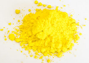 Yellow powder colorant