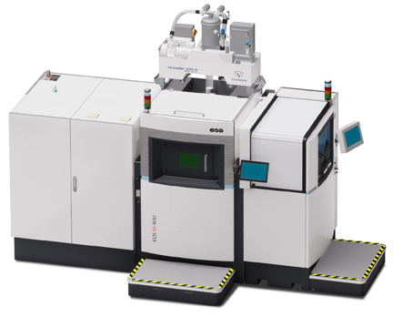 Volkmann EOS vLoader metal powder conveying for 3D printing