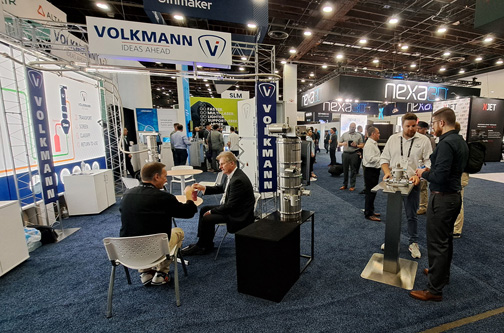 Volkmann exhibits at Rapid + tct trade show for additive manufacturing